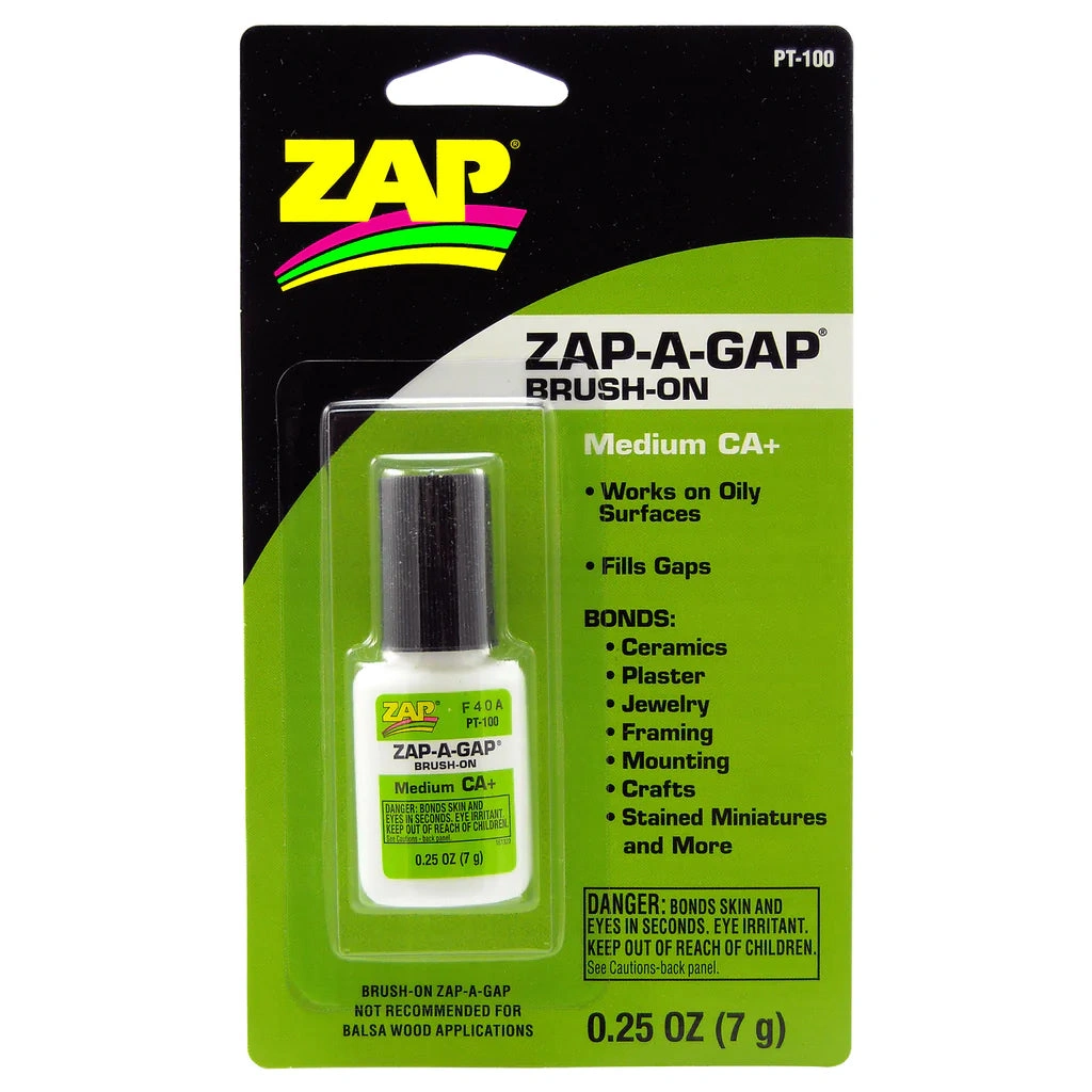 Zap-A-Gap Green: Instant Bond Powerhouse for Your Projects! Medium Viscosity, Maximum Hold!